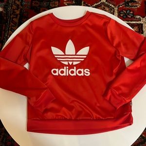 Women’s silk finish adidas top. Size medium.